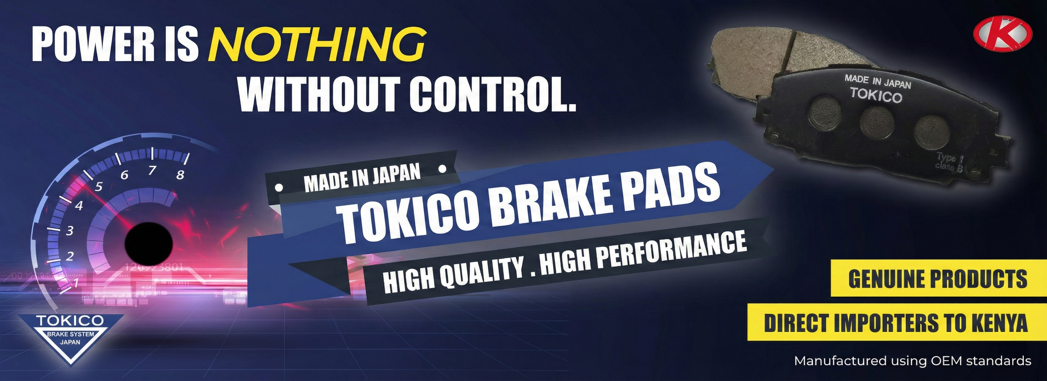 Toyota Tokico Brake Pads